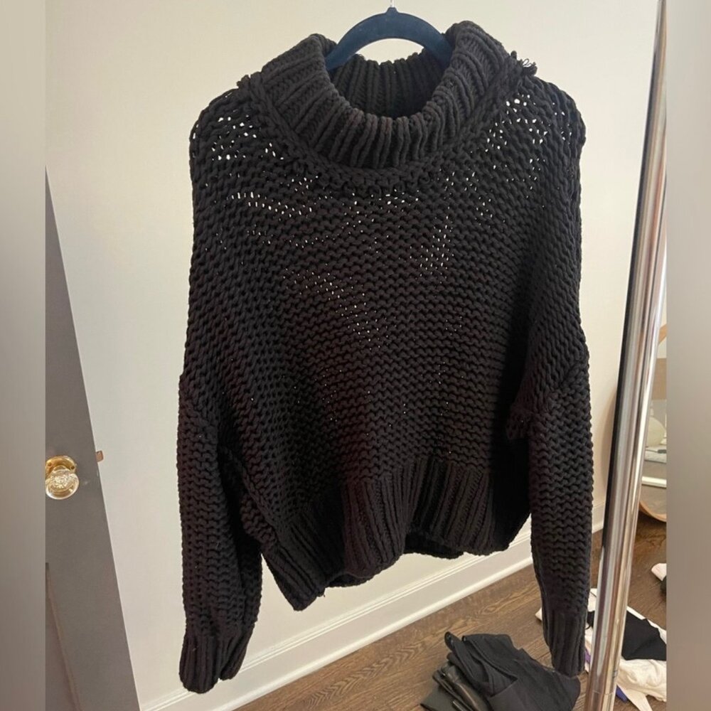 Free People Chunky Knit Sweater